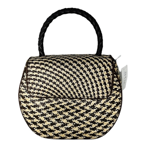 Handbags - Gorgeous Structured Brown/Beige Straw Bag**$198